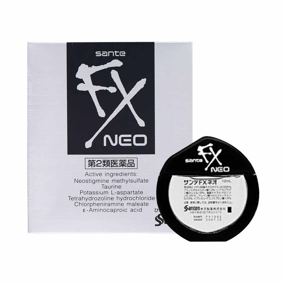 年齢・乾きなどによる眼精疲労に。<br> サンテFXネオ 12ml【第2類医薬品】