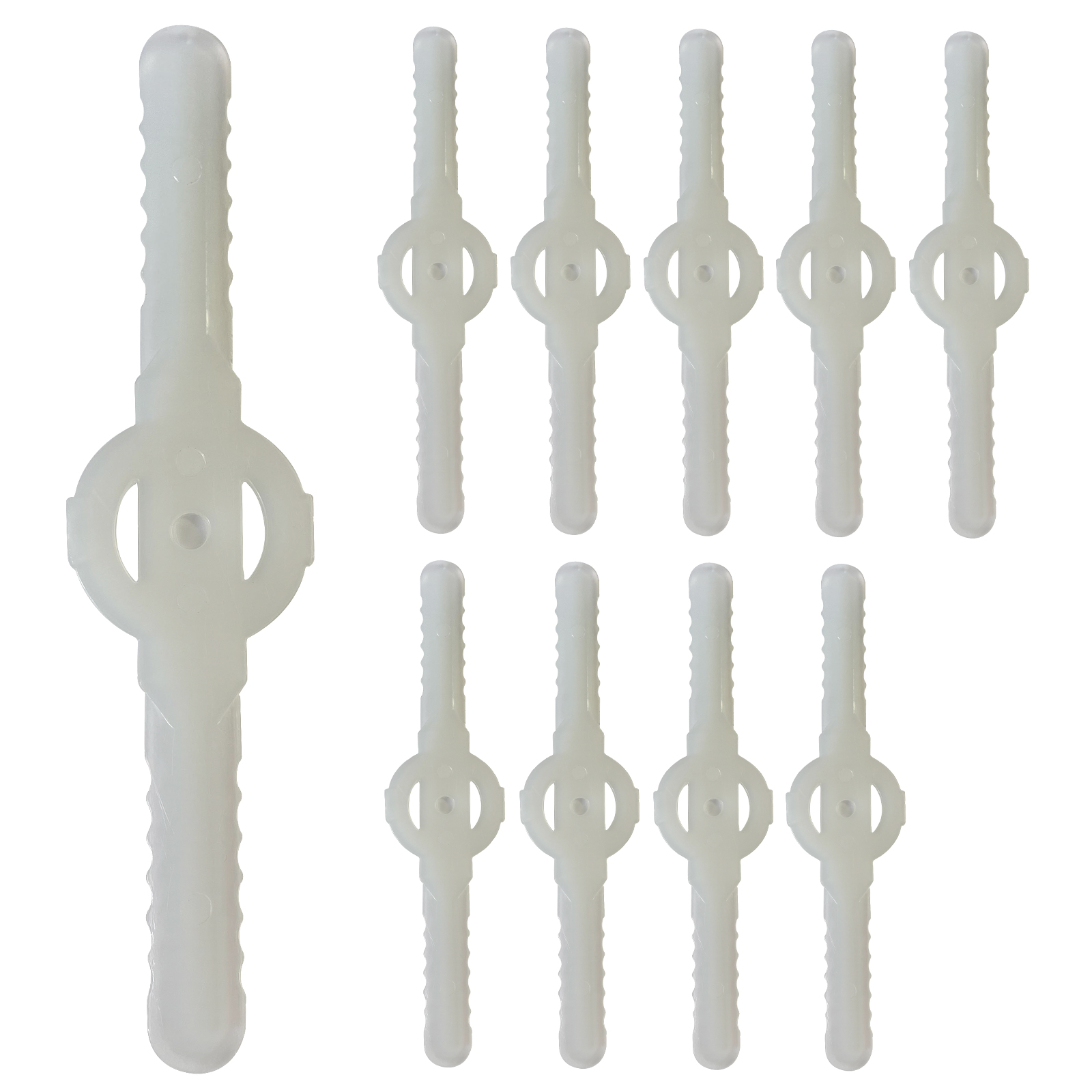 ナイロンブレード10枚セット　充電式草刈機用